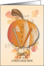 Thanksgiving from Dentist to Dental Patient Pumpkin and Toothbrushes card