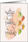 Hand Lettered COVID 19 Thanksgiving Gather with Family and Friends card
