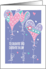 Hand Lettered Mother’s Day for Daughter and Daughter in Law Balloons card