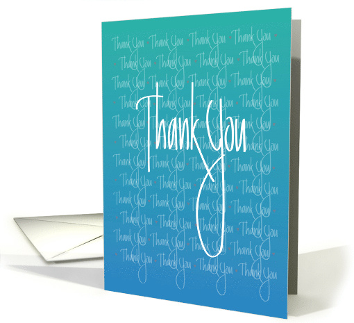 Hand Lettered Business Thank you & Employee Appreciation card