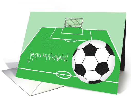 Football Joyeux Anniversaire Franais, French Birthday &... (1078820)