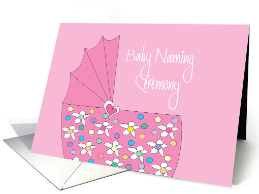 Hand Lettered Invitation Baby Naming Ceremony for Girl... (1107288)