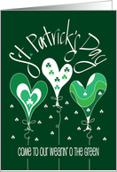 Invitation for Business St. Patrick’s Party card