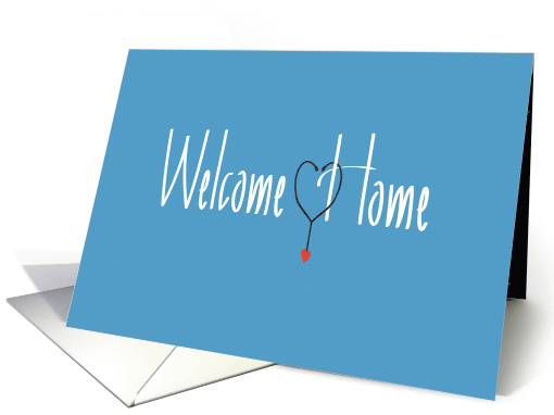 Welcome Home from Hospital, Blue with Stethoscope card (1121440)