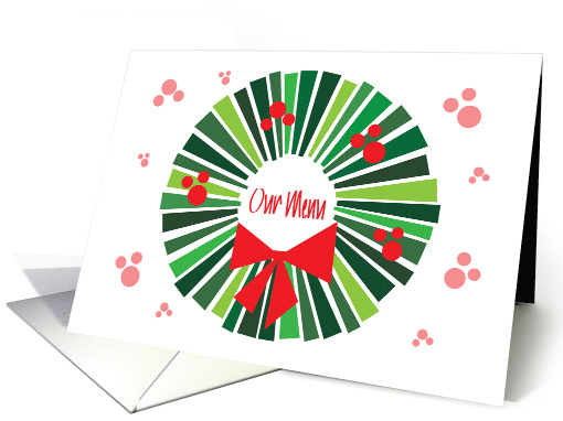 Hand Lettered Christmas Holiday Event Menu Stylized... (1125674)