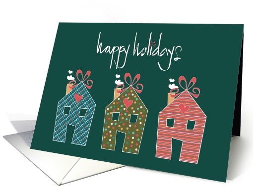 Happy Holidays from your Realtor, Trio of Decorated... (1128110)