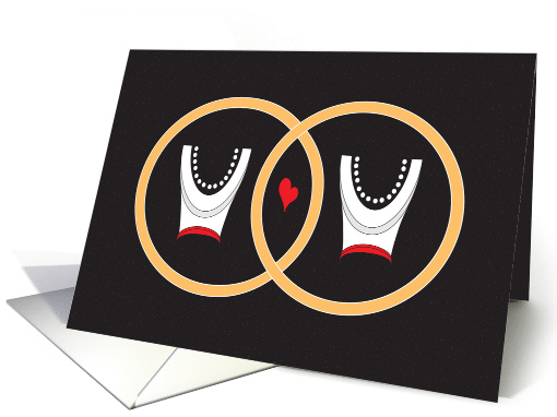 Wedding Congratulations for Lesbian Marriage, Formals,... (1129918)