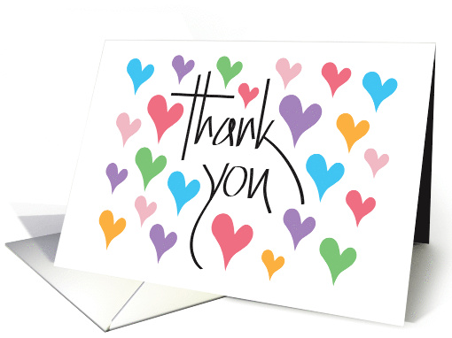 Hand Lettered Thank you for Being So Thoughtful with... (1149974)