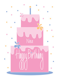 Birthday for Niece,...