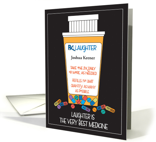 Pharmacy Technician Day Laughter Best Medicine Custom... (1276122)