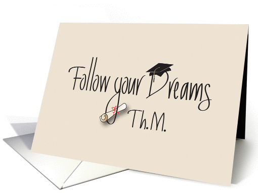 Congratulations, Graduation Master of Theology, Follow... (1361708)
