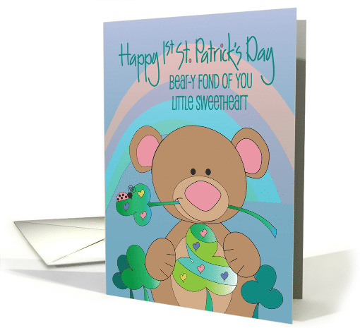 Baby's First St. Patrick's Day Bear Decorated Shamrocks... (1362944)