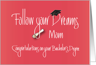 Graduation for Mom,...