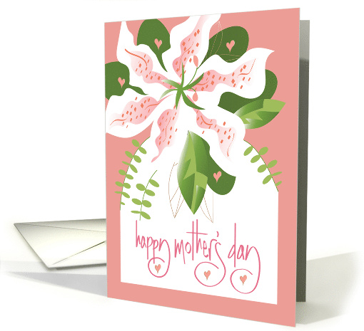 Hand Lettered Mother's Day Wishes for You with Pink and... (1365470)