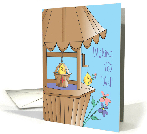 Get Well Following Stroke, Wishing you Well with Birds & Flowers card
