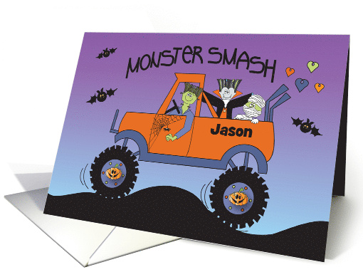 Halloween for Boy Monster Smash Monsters in Truck with... (1368106)