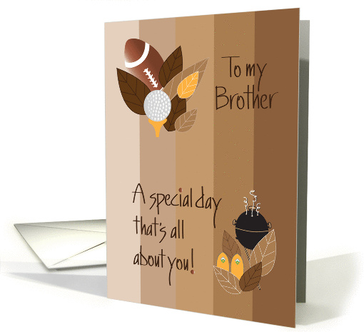Brother's Day, A Special Day All About You, Sports & Grill card