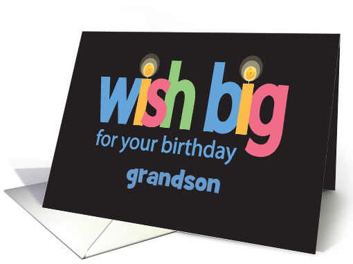 Birthday with Relationship Specific Custom Area, Wish Big card