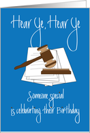 Birthday for Lawyer,...