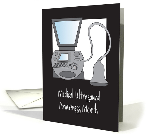 Hand Lettered Medical Ultrasound Awareness Month... (1398488)
