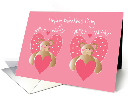 Valentine's for Twins, with Sweetheart Bears and Hearts card (1411122)