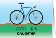 Good Luck in Cyclo-Cross Race with Custom Relationship card