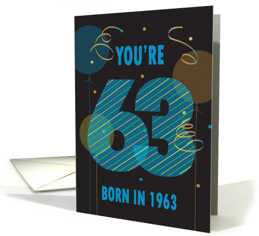 Beddian BIrthday for 2026 - 63 Year Old, Born in 1963... (1417952)