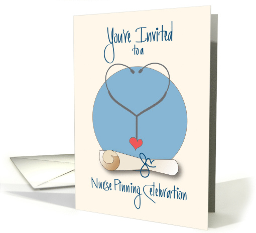 Invitation Nurse Pinning Graduation Party with... (1429978)