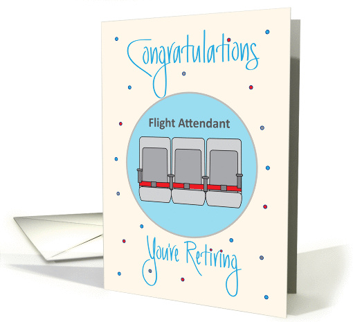 Flight Attendant Retirement Congratulations, Airline... (1437400)