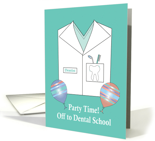 Invitation Off to Dental School Party Shirt, Toothbrush... (1438064)