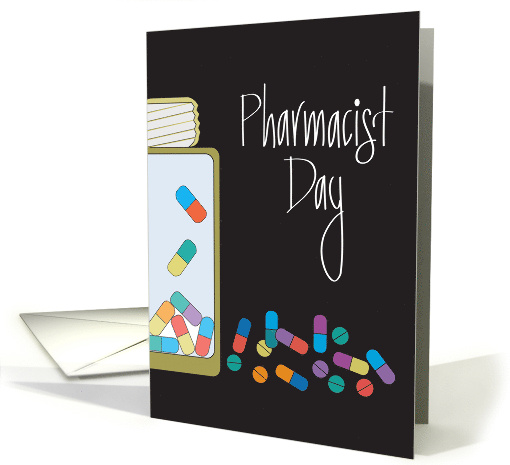 Pharmacist Day 2024 with Colorful Prescription Bottle and... (1460592)