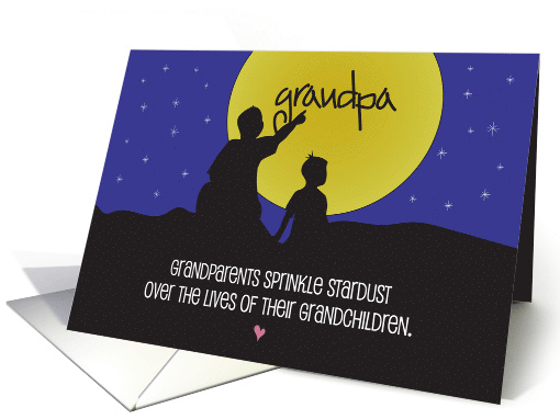 Hand Lettered Grandparents Day for Grandpa Grandchild... (1463314)