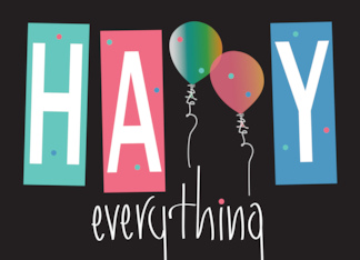 Hand Lettered Happy...
