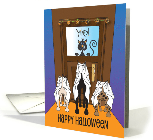 Yikes Halloween from Pet with Black Cat and Trick or... (1488368)