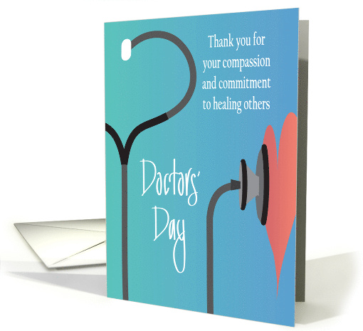 Hand Lettered Doctors' Day 2025 with Stethoscope... (1507916)
