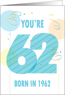 Beddian Birthday for 2022 for Lady Born in 1961 Who is 61 on Birthday card