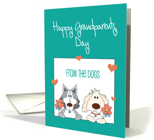 Grandparents Day from the Dogs, Siberian Husky & Maltese... (1634858)