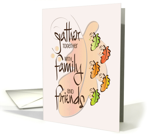 Hand Lettered COVID 19 Thanksgiving Gather with Family... (1643546)