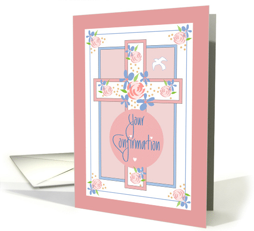 Hand Lettered Confirmation Congratulations for Girl with... (1651696)