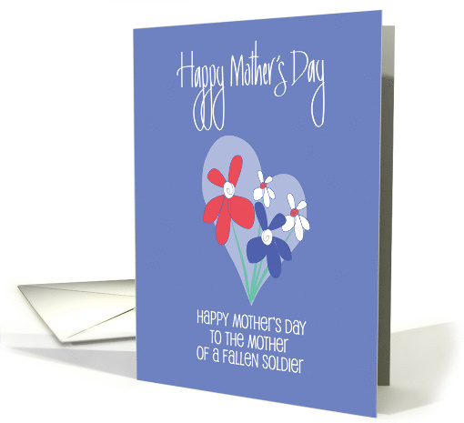 Mother's Day for Mother of Fallen Soldier Heart with... (1697262)
