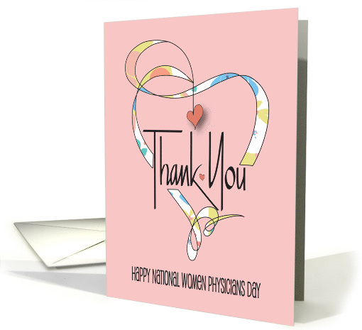National Women Physicians Day 2025 NWPD Patterned Stethoscope card