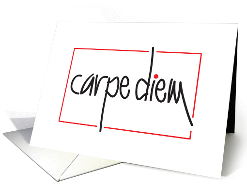 Carpe Diem Note card (866573)