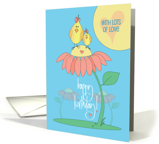Hand Lettered Happy Birthday for Daughter with Mom and... (959107)