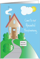 Invitation to Housewarming for Renovated or Remodeled House card