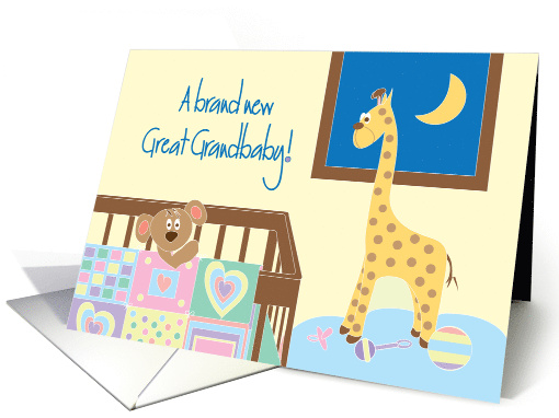 Congratulations for your new Great Grandbaby with... (990055)