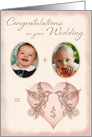 Wedding Congratulations Photo Card - Same Sex Marriage Lovebirds card