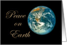 Peace on Earth Christmas Card