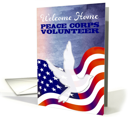 Welcome Home Peace Corps Volunteer card (1381904)