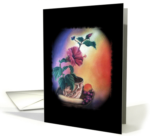 Happy Birthday colorful Flowers and Fruit card (846141)
