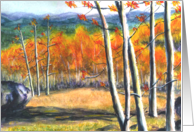 Happy Birthday scenic Colorado Fall card